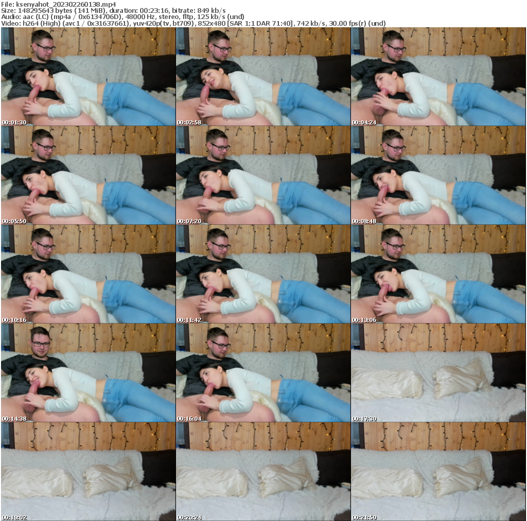 Preview thumb from ksenyahot on 2023-02-26 @ bongacams