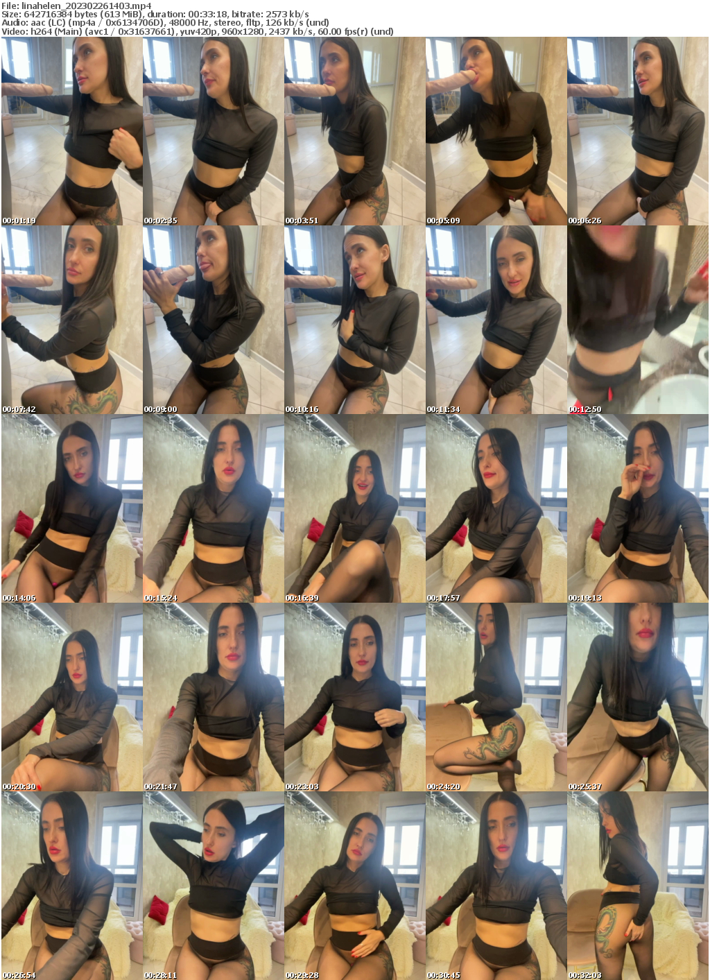 Preview thumb from linahelen on 2023-02-26 @ bongacams