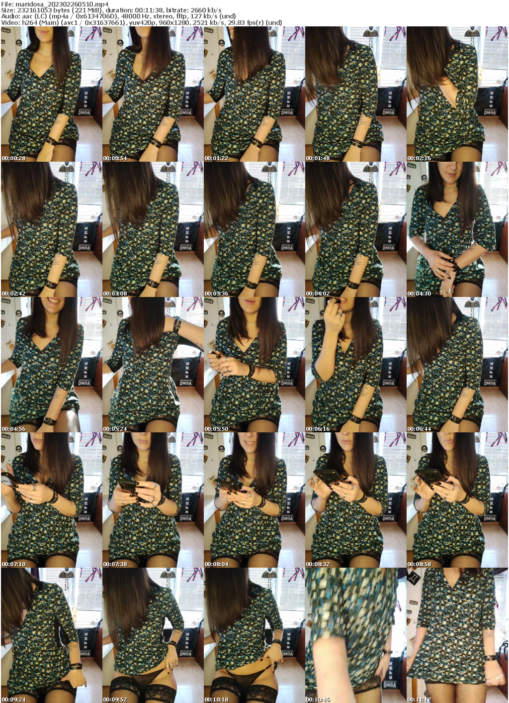 Preview thumb from maridosa on 2023-02-26 @ bongacams