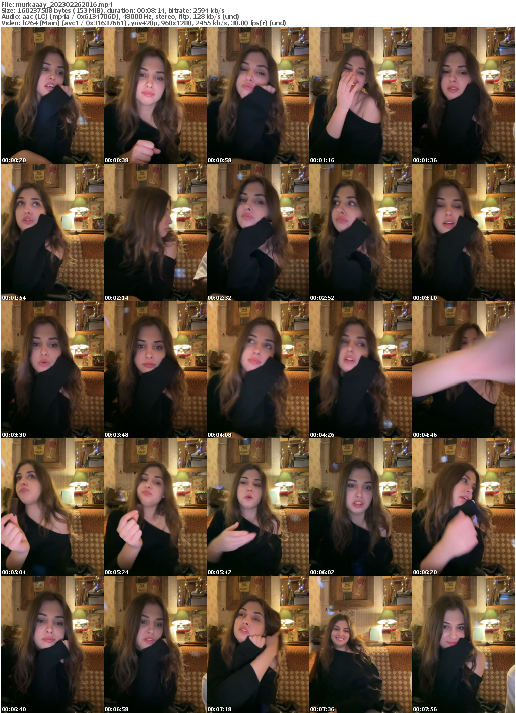 Preview thumb from murkaaay on 2023-02-26 @ bongacams