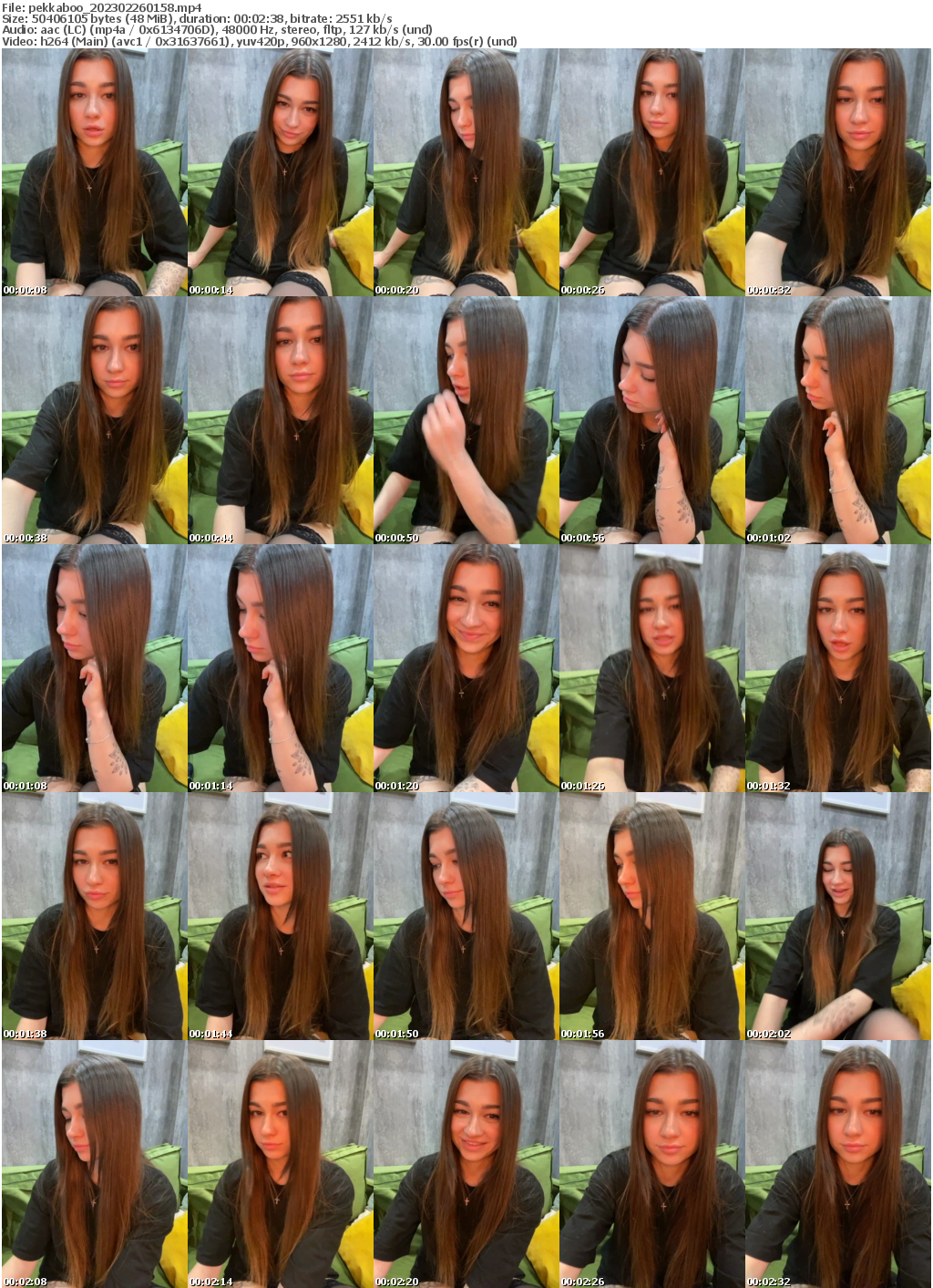 Preview thumb from pekkaboo on 2023-02-26 @ bongacams