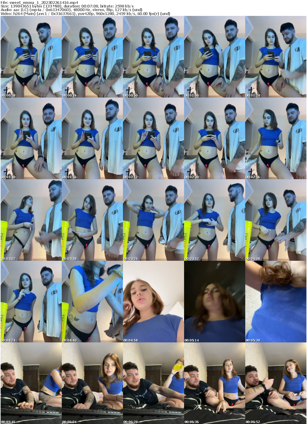 Preview thumb from sweet_emma_1 on 2023-02-26 @ bongacams