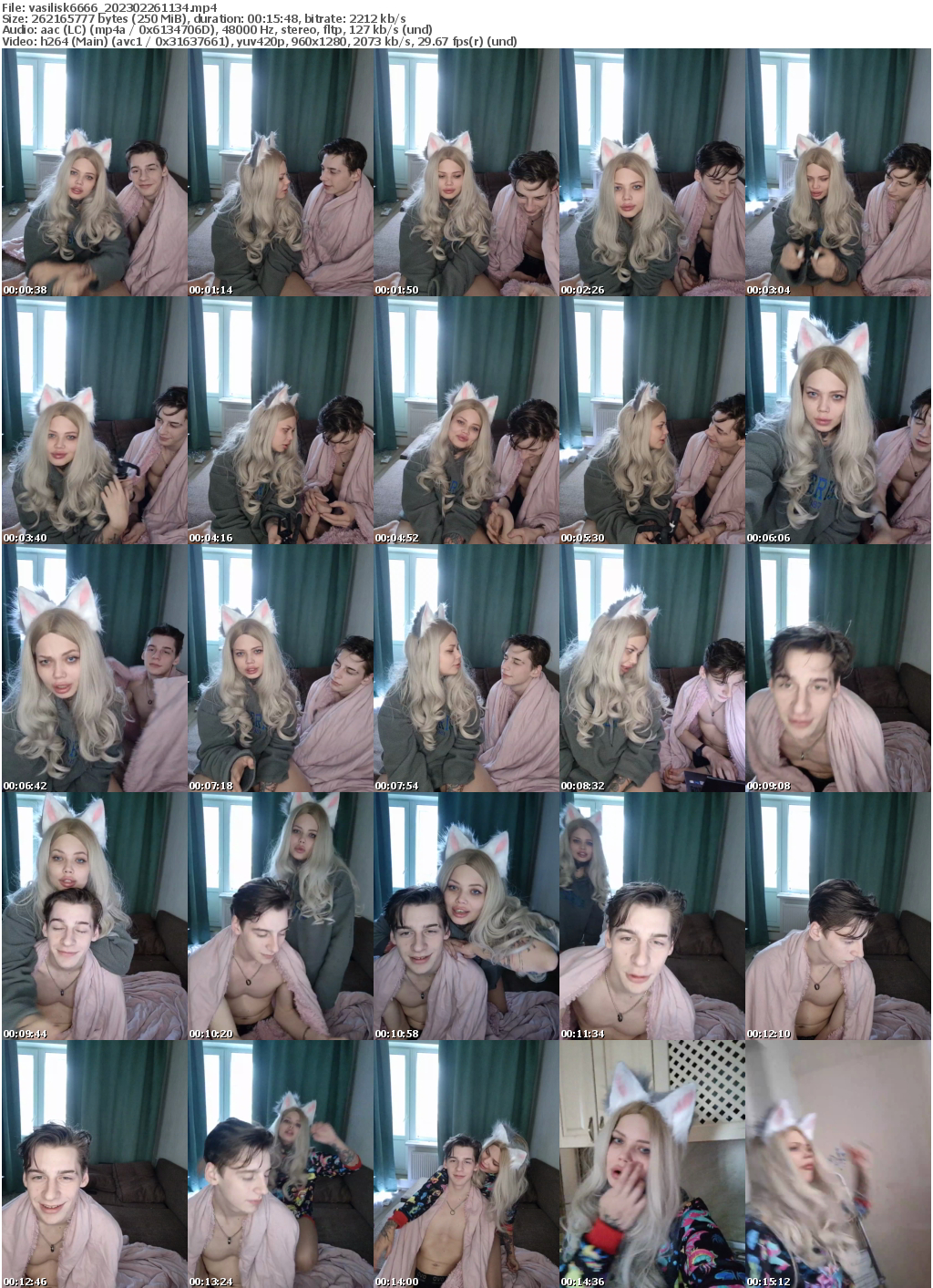 Preview thumb from vasilisk6666 on 2023-02-26 @ bongacams