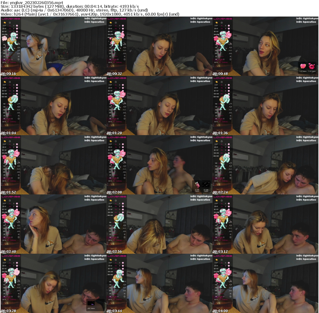 Preview thumb from yngluv on 2023-02-26 @ bongacams