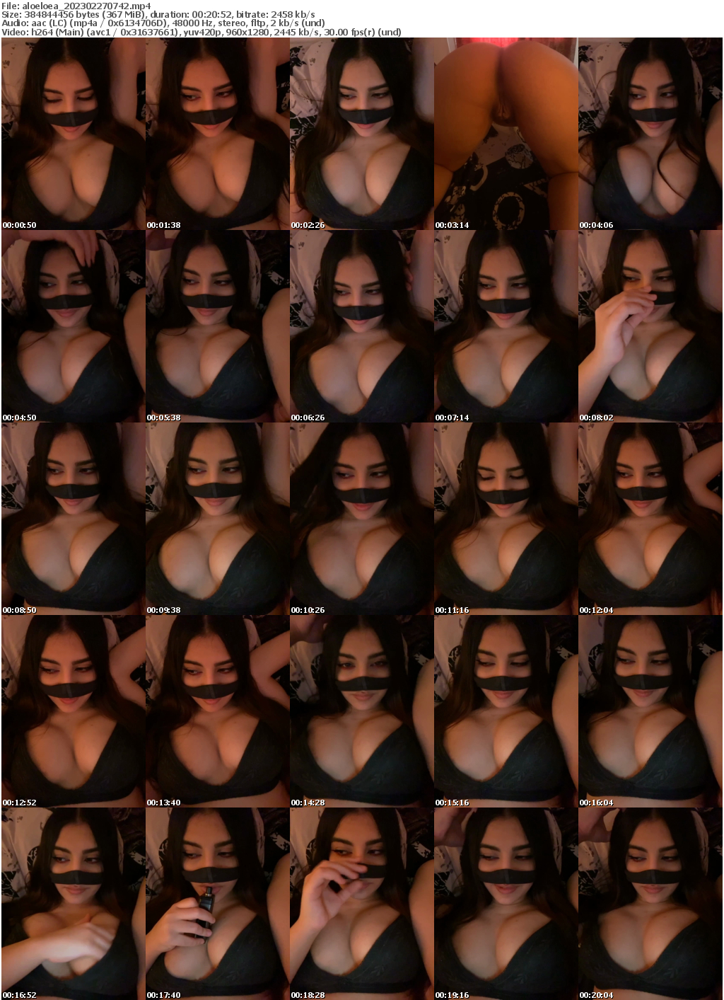 Preview thumb from aloeloea on 2023-02-27 @ bongacams