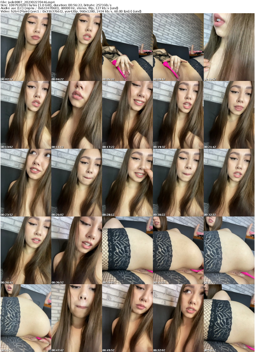 Preview thumb from jade8887 on 2023-02-27 @ bongacams