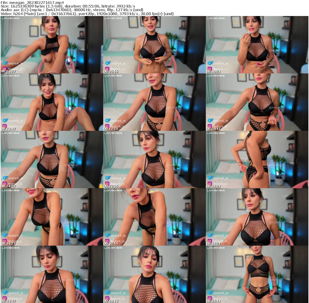 Preview thumb from meegan on 2023-02-27 @ bongacams