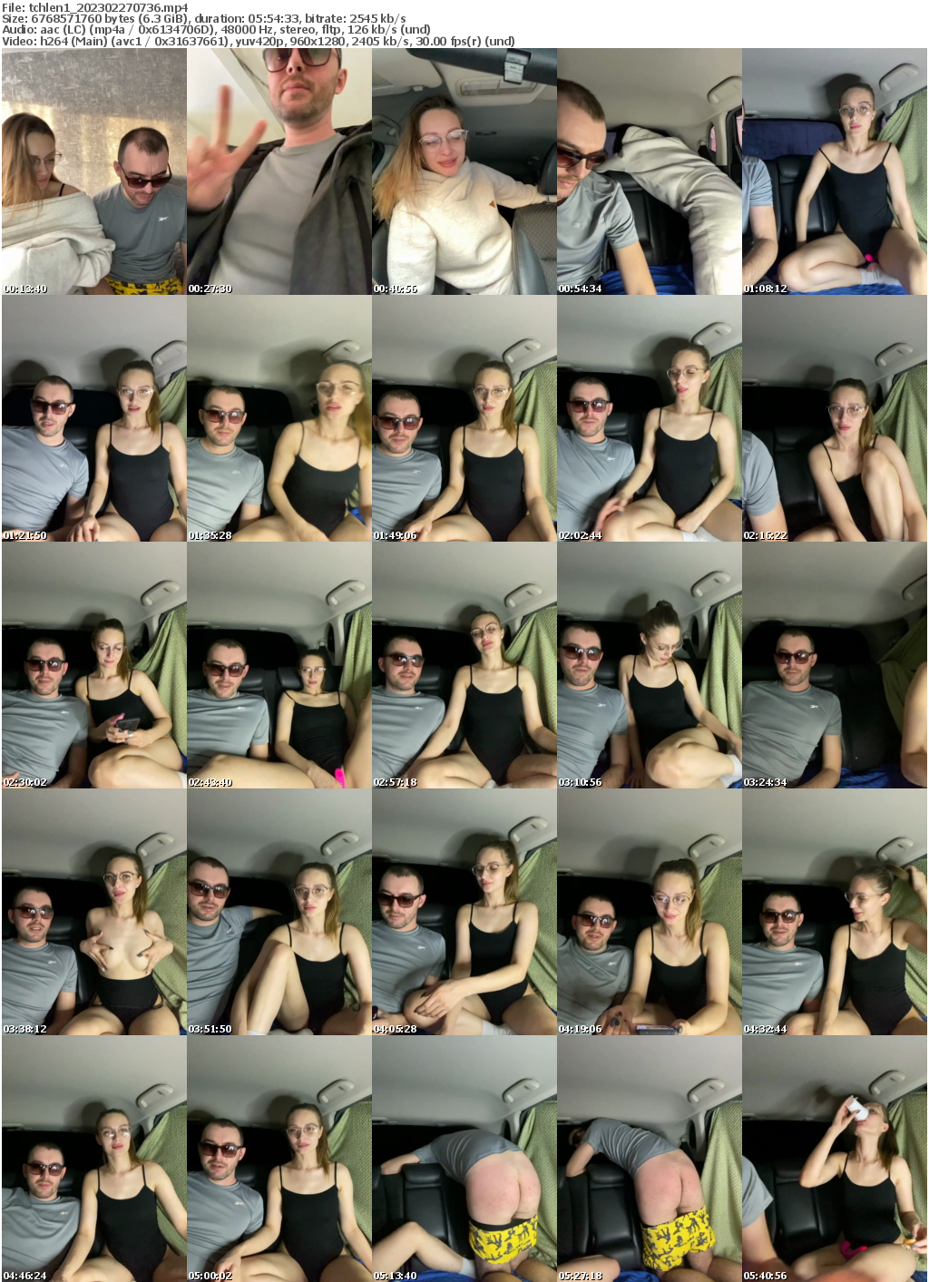 Preview thumb from tchlen1 on 2023-02-27 @ bongacams