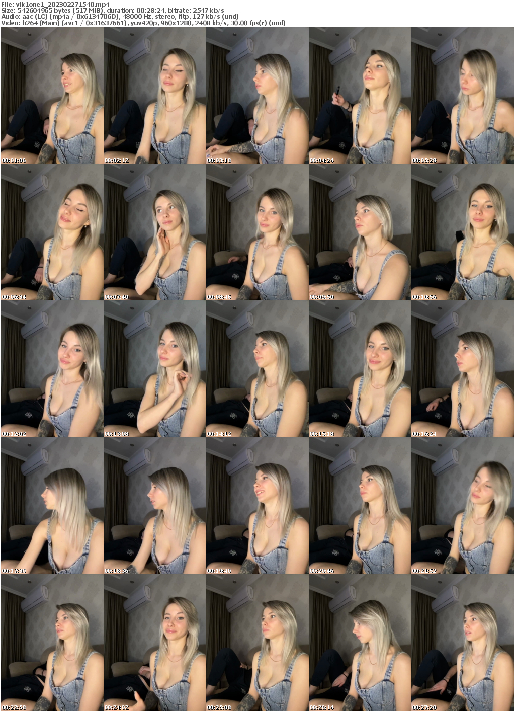 Preview thumb from vik1one1 on 2023-02-27 @ bongacams