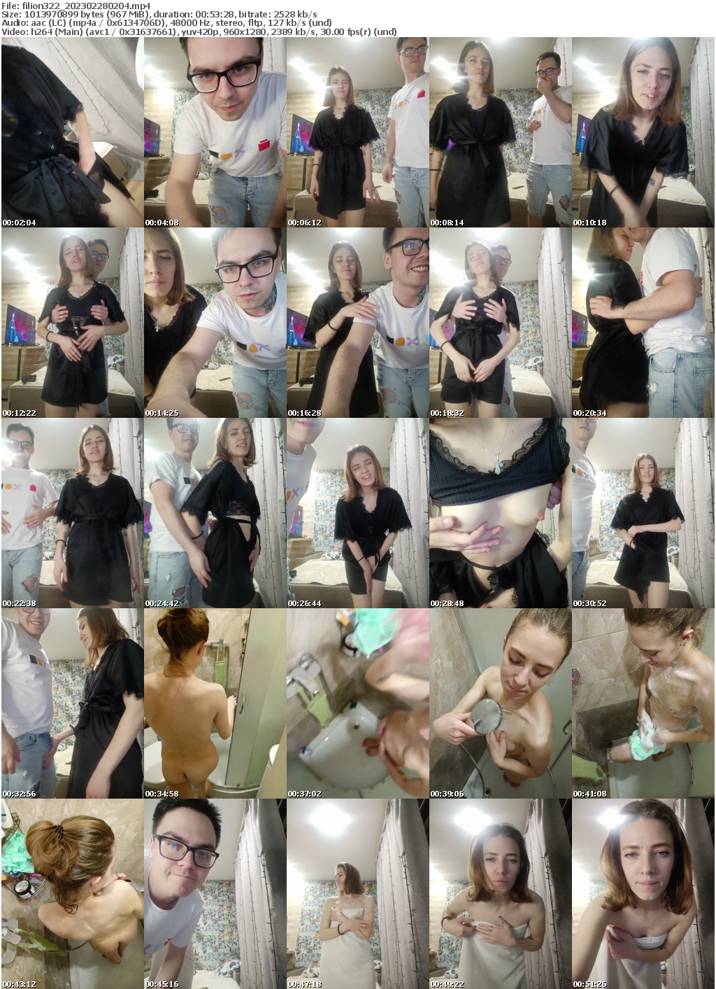 Preview thumb from filion322 on 2023-02-28 @ bongacams