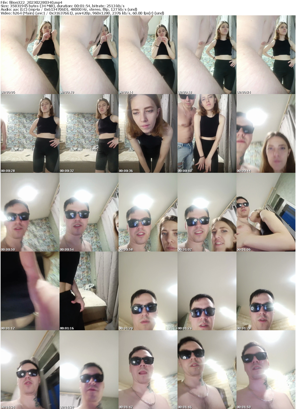 Preview thumb from filion322 on 2023-02-28 @ bongacams