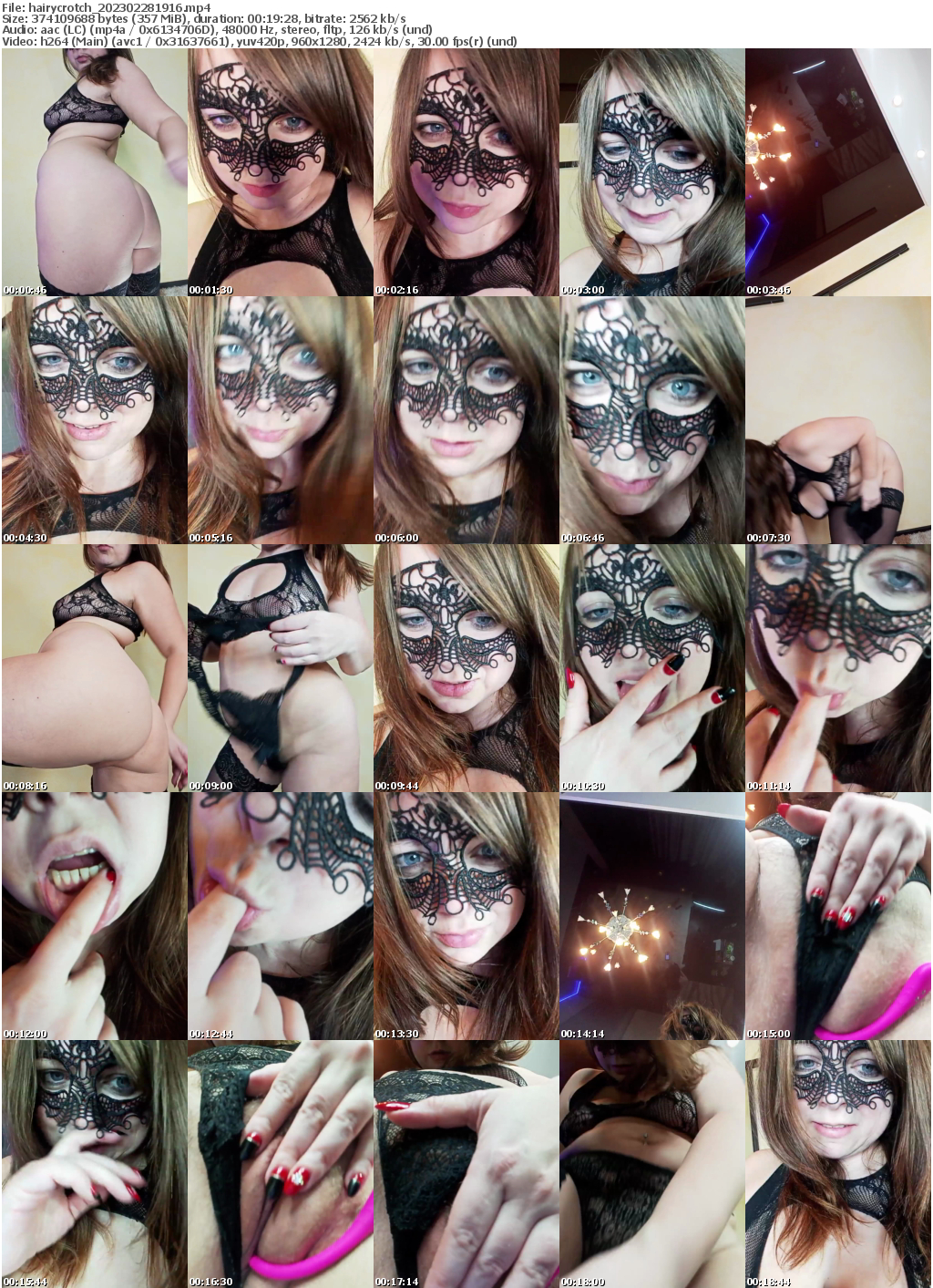 Preview thumb from hairycrotch on 2023-02-28 @ bongacams