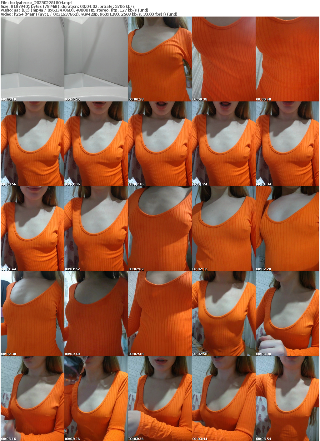 Preview thumb from hollyahrose on 2023-02-28 @ bongacams