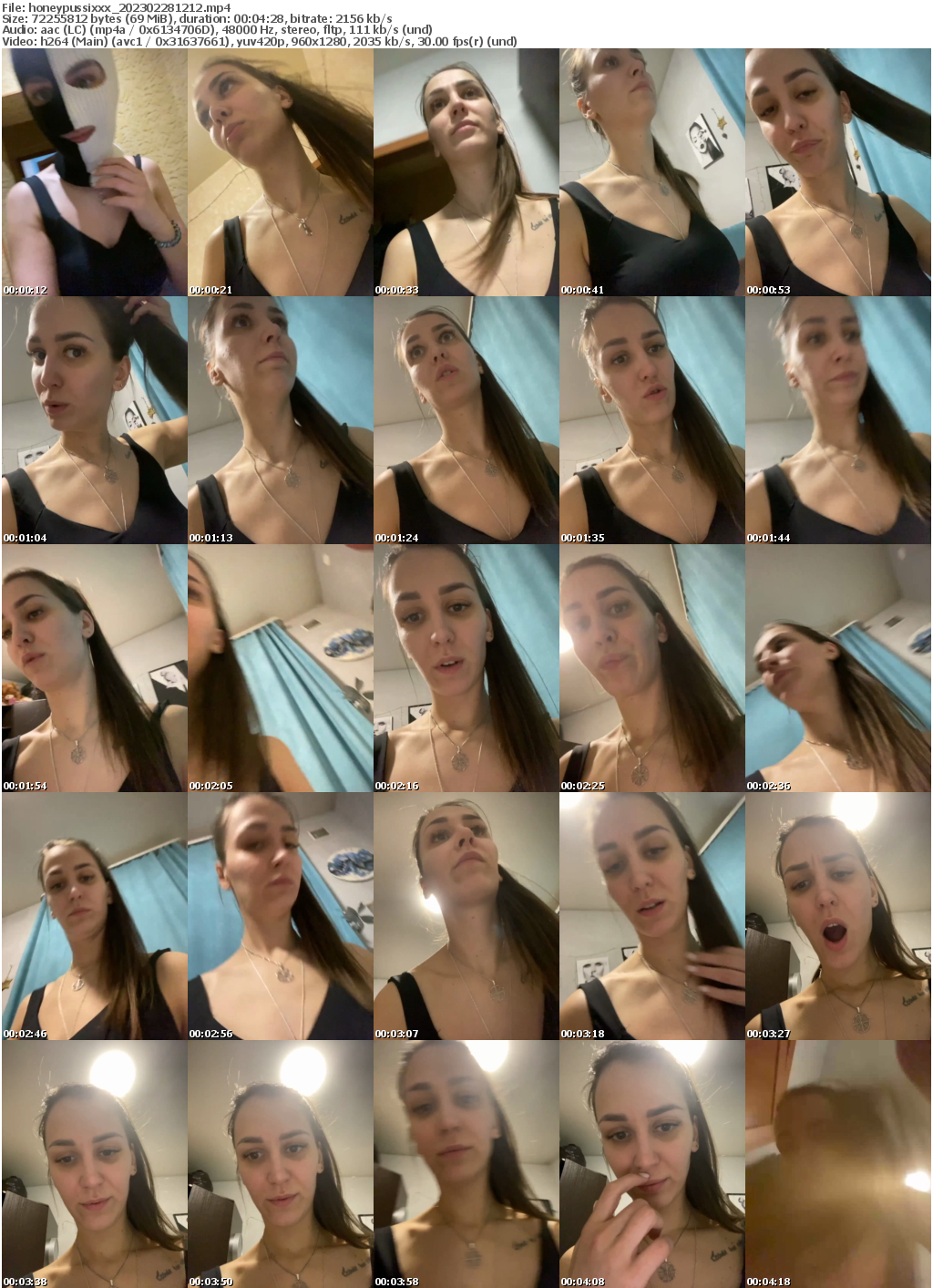 Preview thumb from honeypussixxx on 2023-02-28 @ bongacams