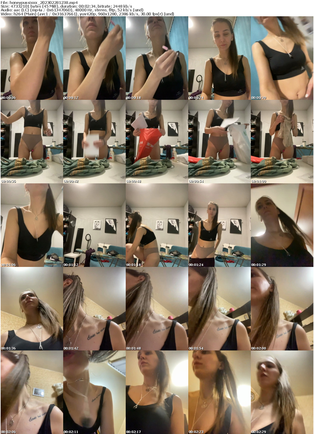 Preview thumb from honeypussixxx on 2023-02-28 @ bongacams