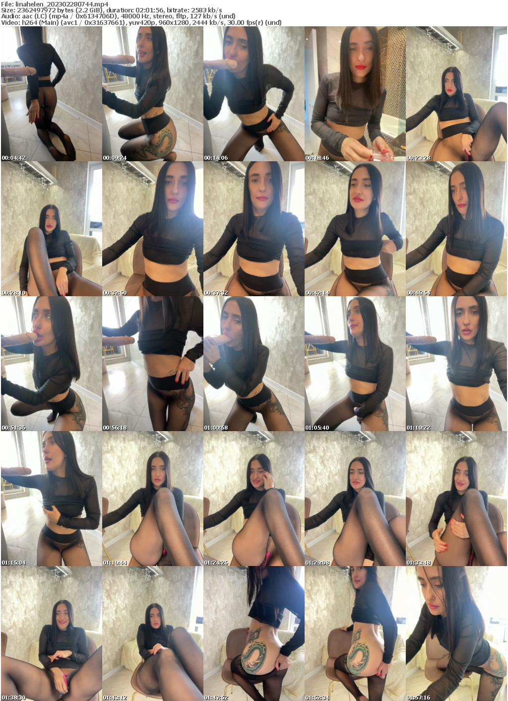 Preview thumb from linahelen on 2023-02-28 @ bongacams