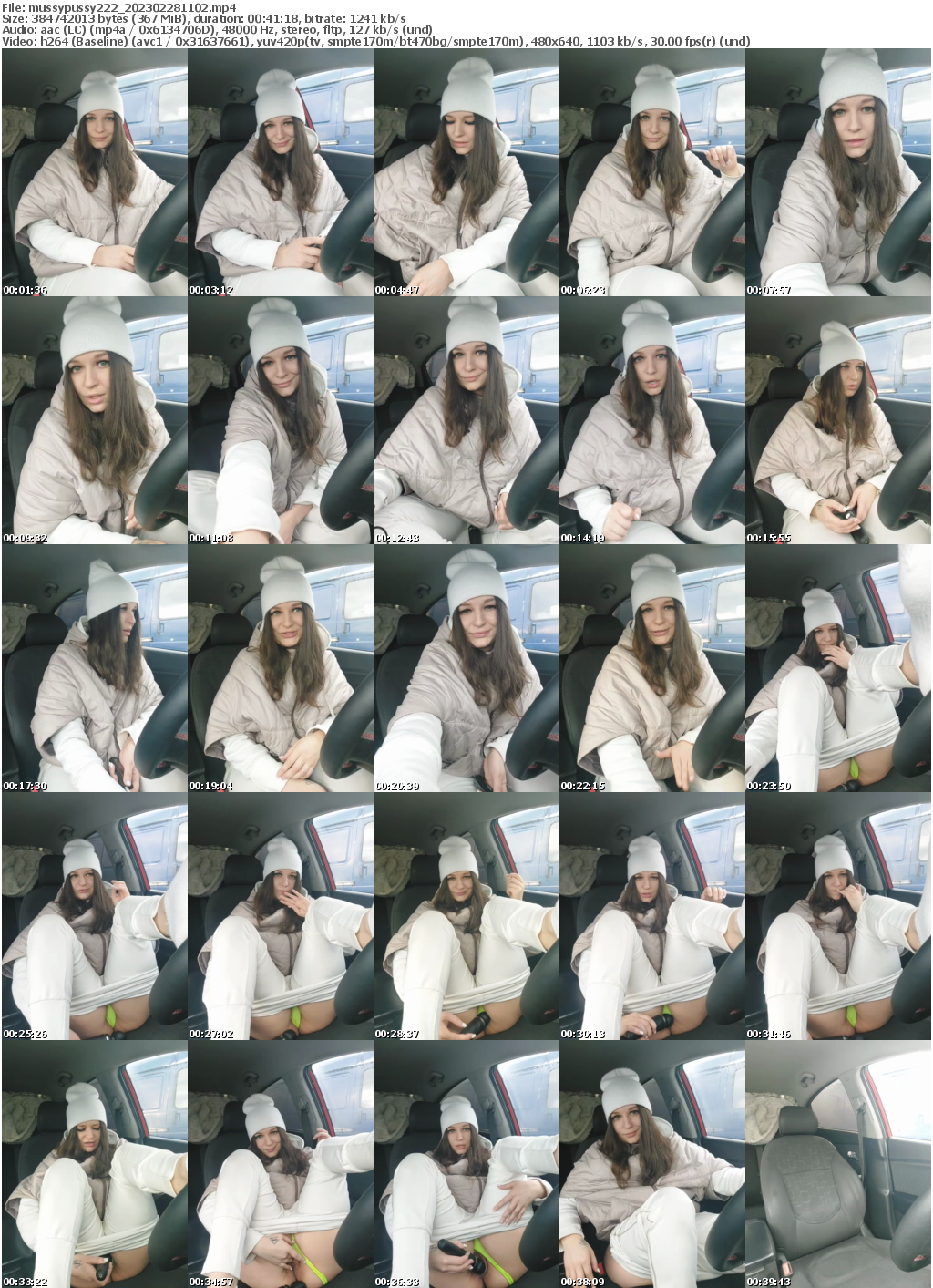 Preview thumb from mussypussy222 on 2023-02-28 @ bongacams