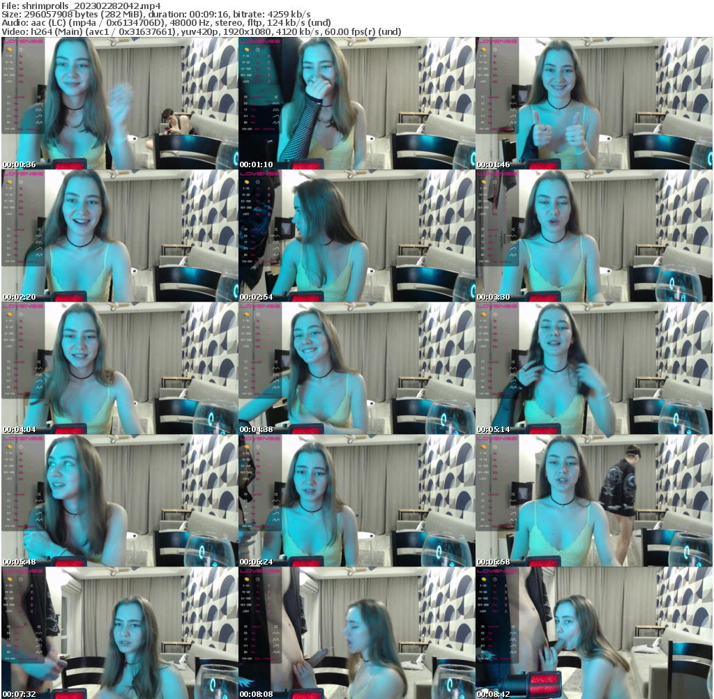 Preview thumb from shrimprolls on 2023-02-28 @ bongacams