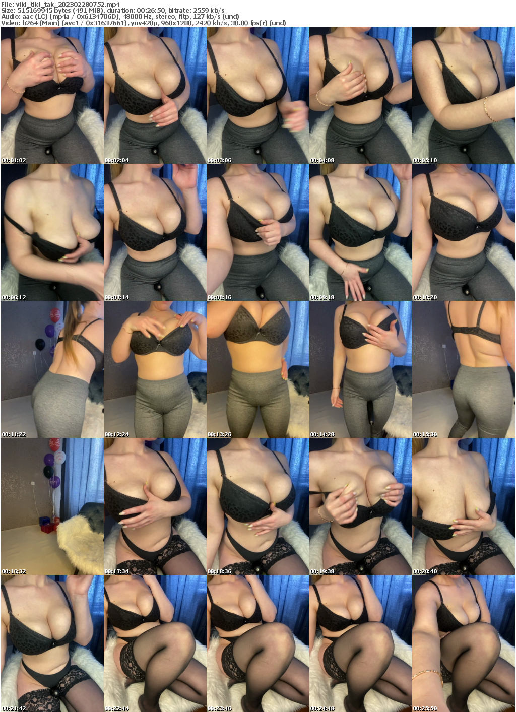 Preview thumb from viki_tiki_tak on 2023-02-28 @ bongacams