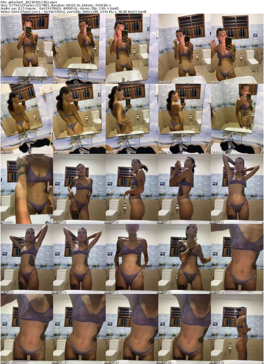 Preview thumb from girlschatt on 2023-03-01 @ bongacams