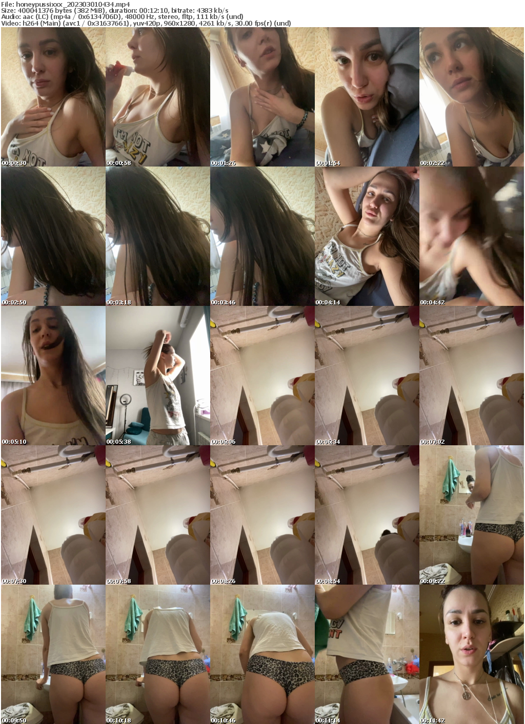 Preview thumb from honeypussixxx on 2023-03-01 @ bongacams