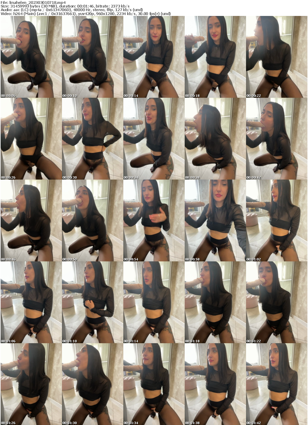 Preview thumb from linahelen on 2023-03-01 @ bongacams