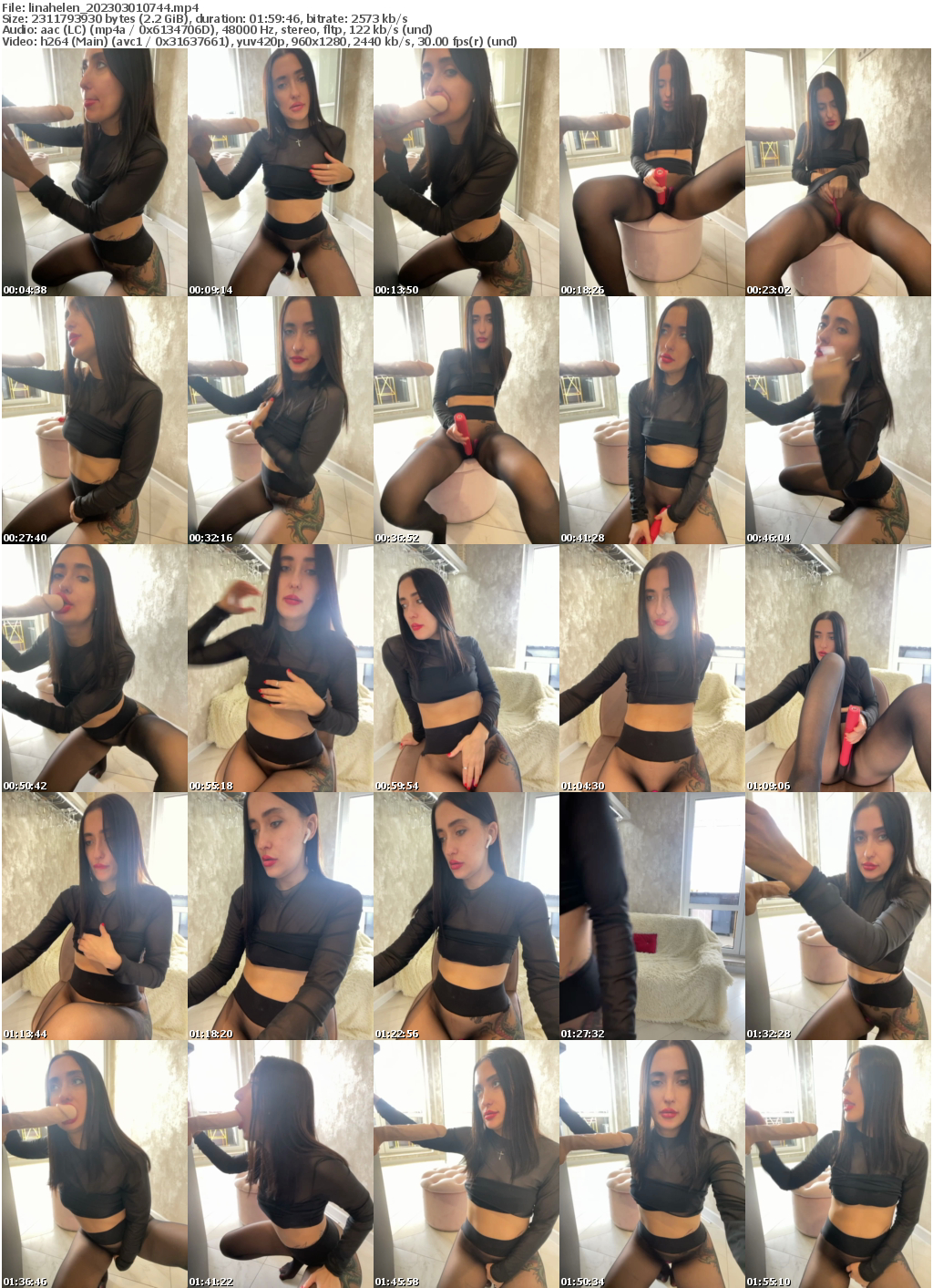 Preview thumb from linahelen on 2023-03-01 @ bongacams