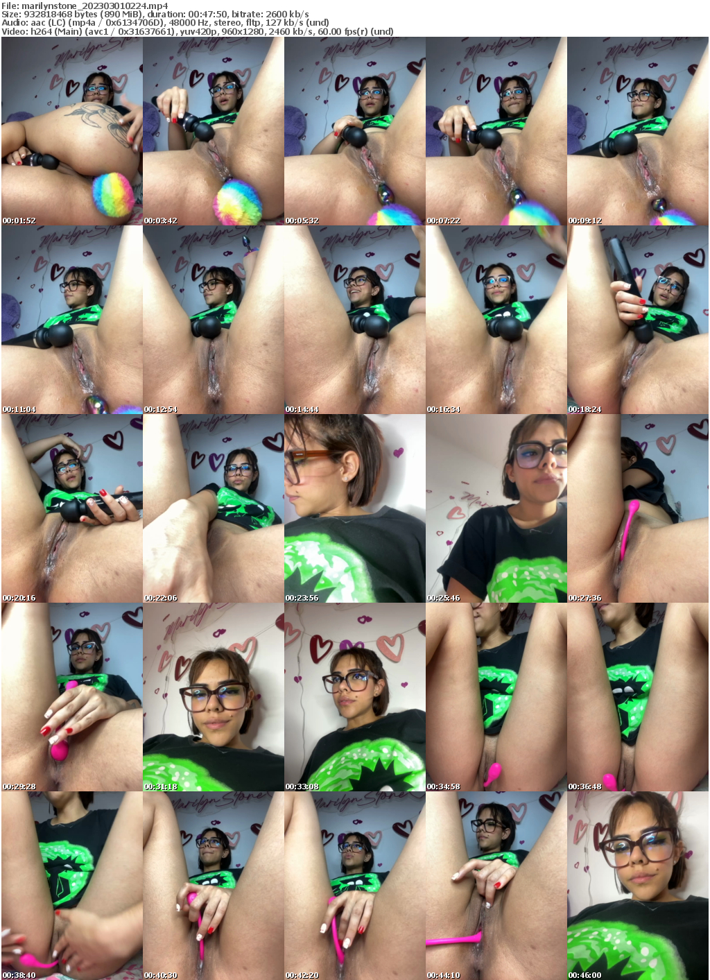 Preview thumb from marilynstone on 2023-03-01 @ bongacams