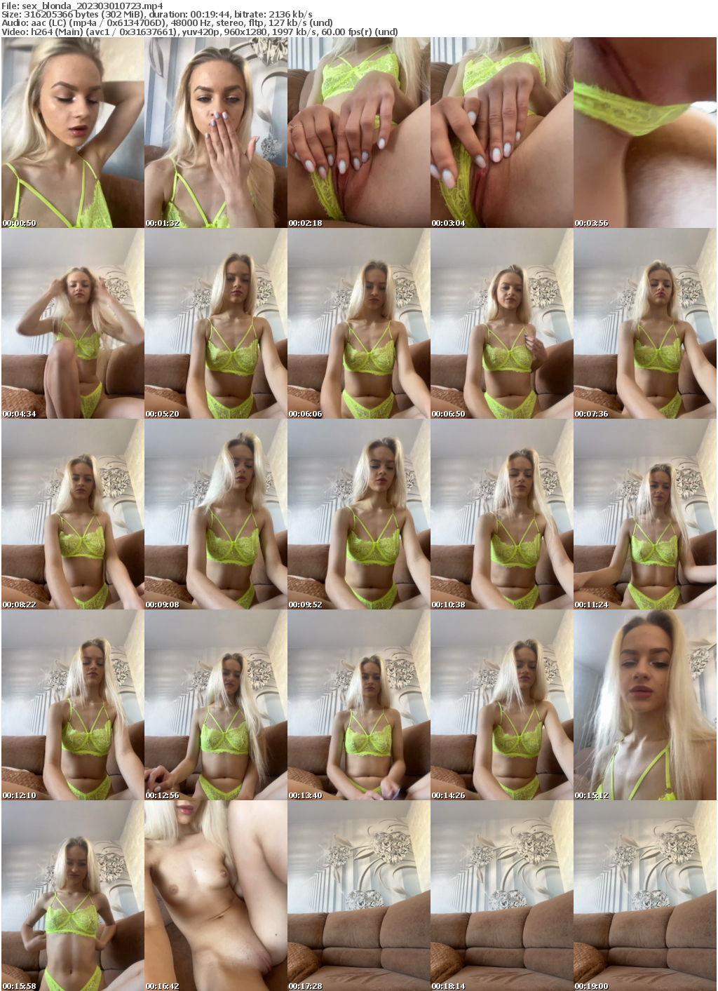 Preview thumb from sex_blonda on 2023-03-01 @ bongacams