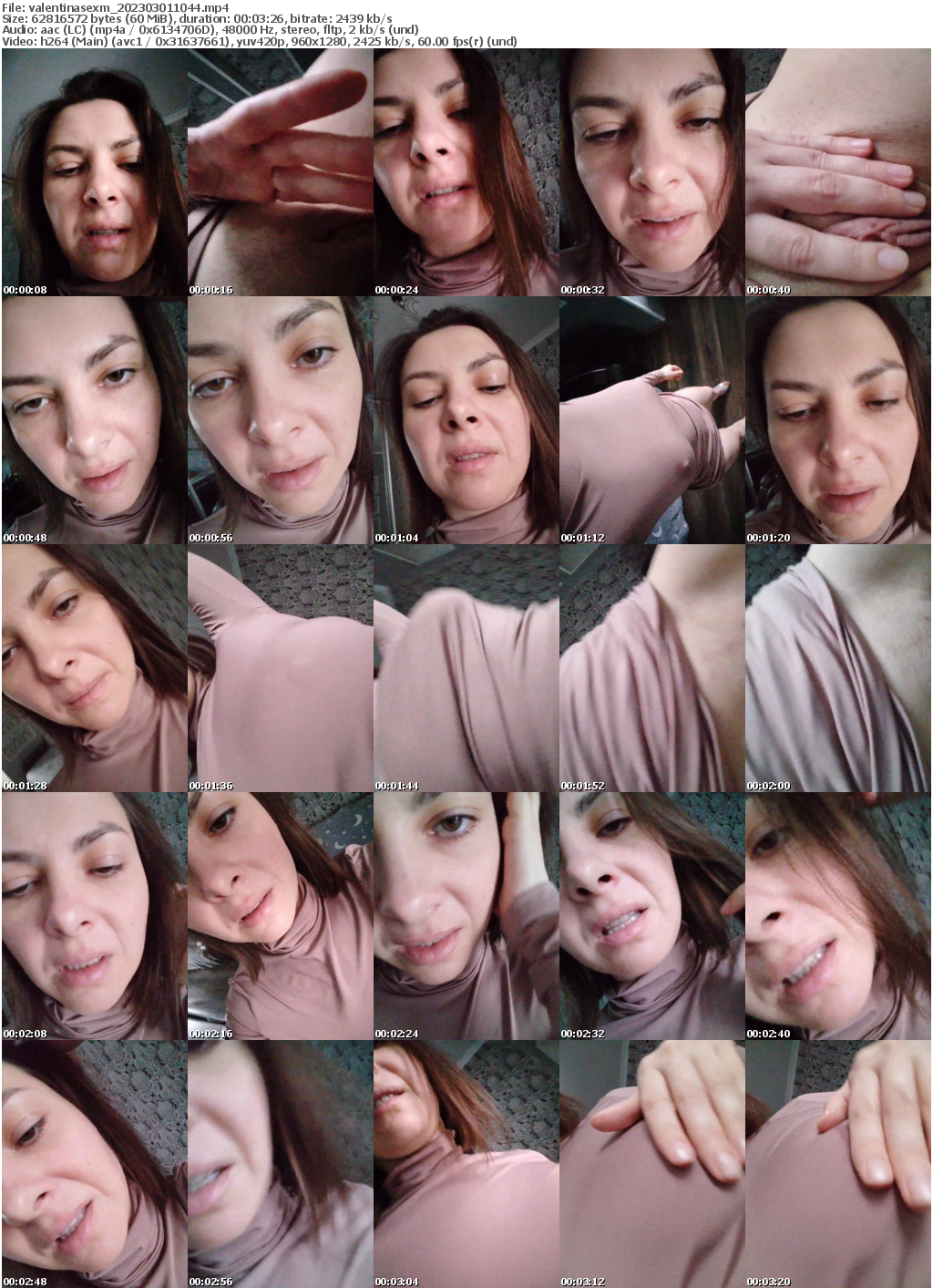 Preview thumb from valentinasexm on 2023-03-01 @ bongacams