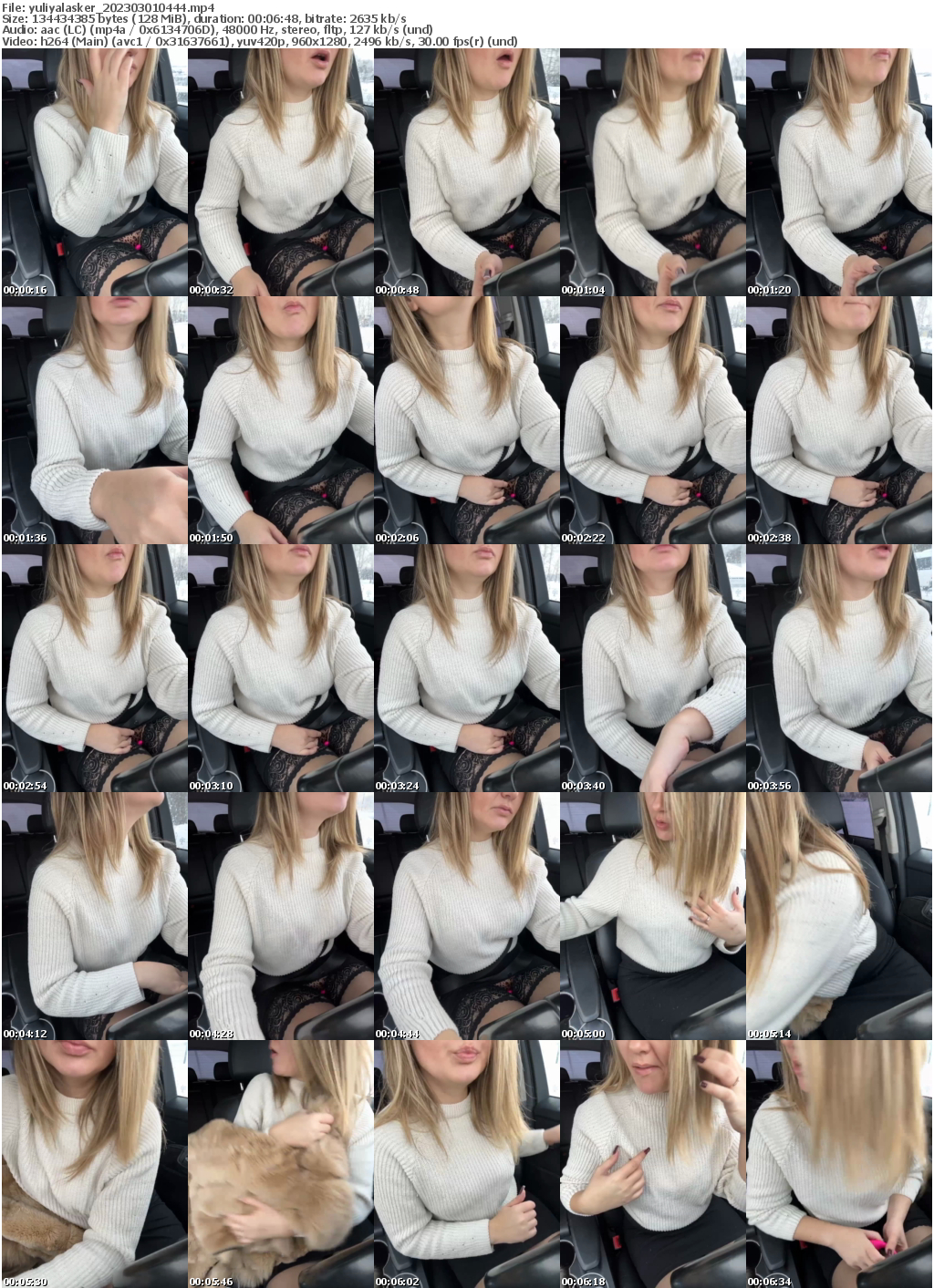 Preview thumb from yuliyalasker on 2023-03-01 @ bongacams