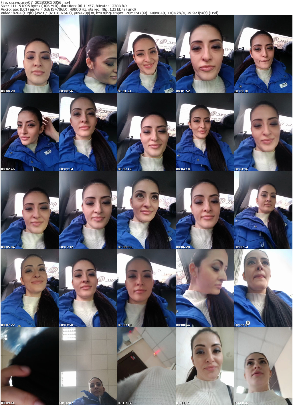 Preview thumb from crazypussy07 on 2023-03-02 @ bongacams