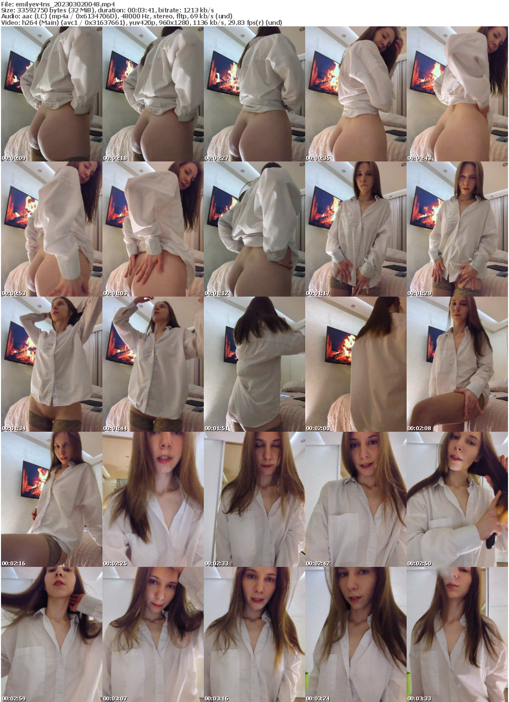 Preview thumb from emilyev4ns on 2023-03-02 @ bongacams