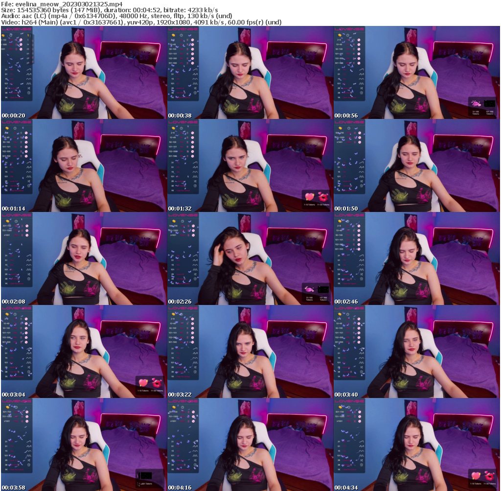 Preview thumb from evelina_meow on 2023-03-02 @ bongacams