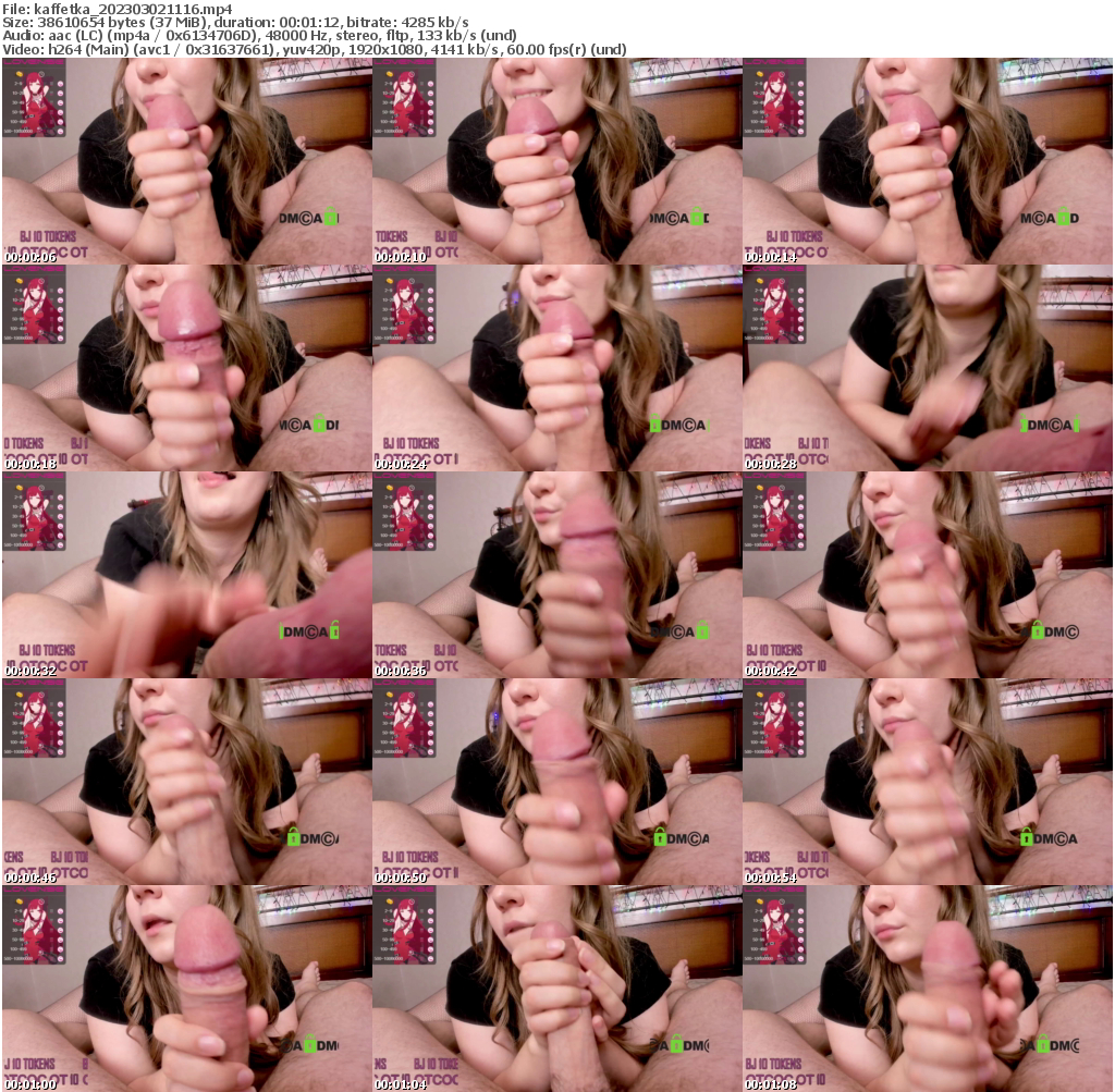 Preview thumb from kaffetka on 2023-03-02 @ bongacams