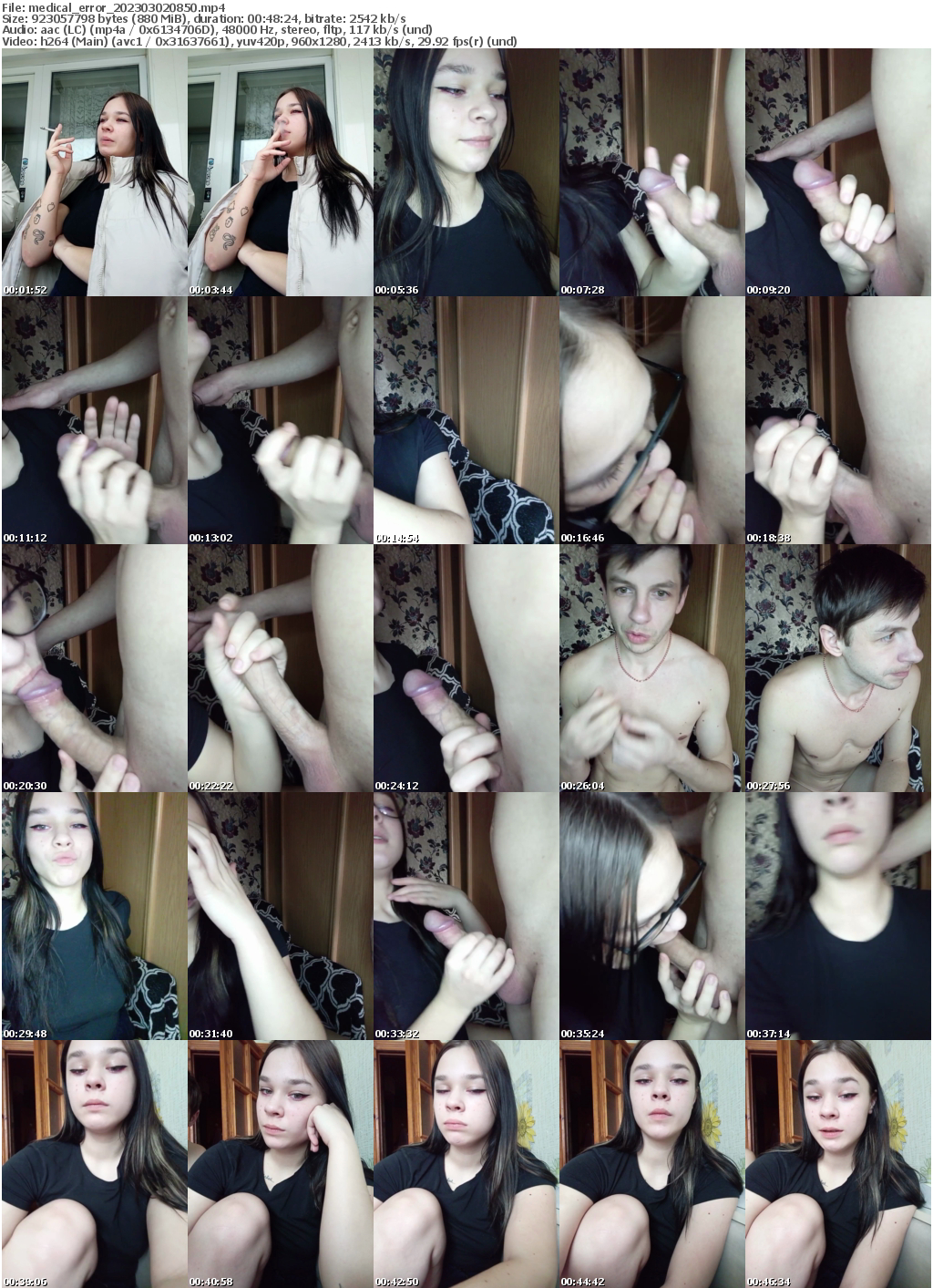 Preview thumb from medical_error on 2023-03-02 @ bongacams