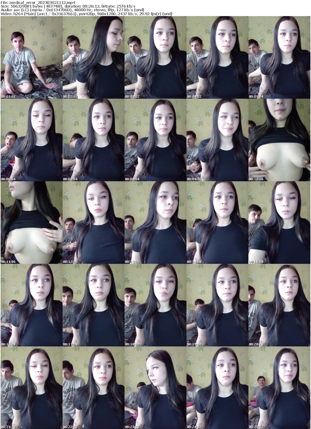 Preview thumb from medical_error on 2023-03-02 @ bongacams