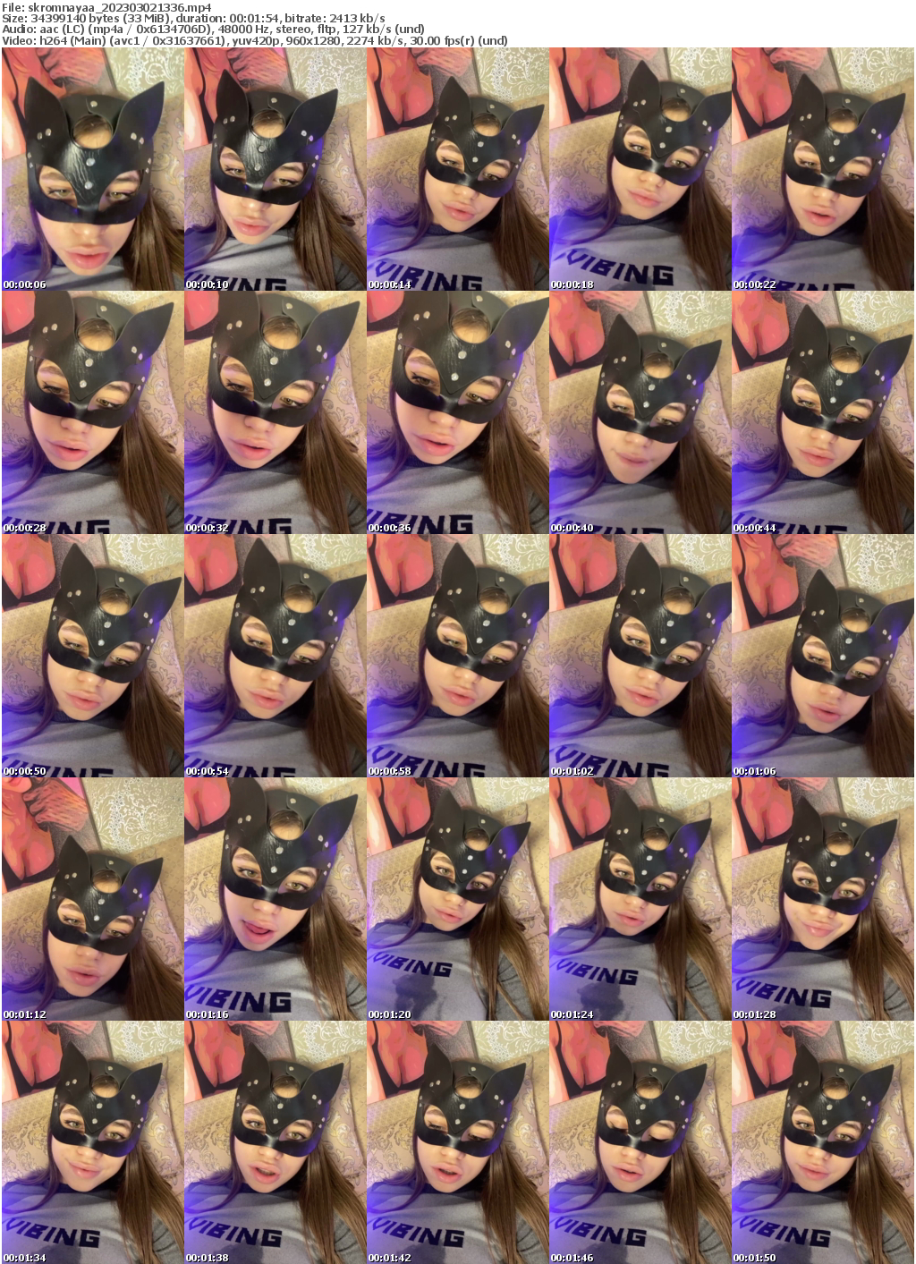 Preview thumb from skromnayaa on 2023-03-02 @ bongacams