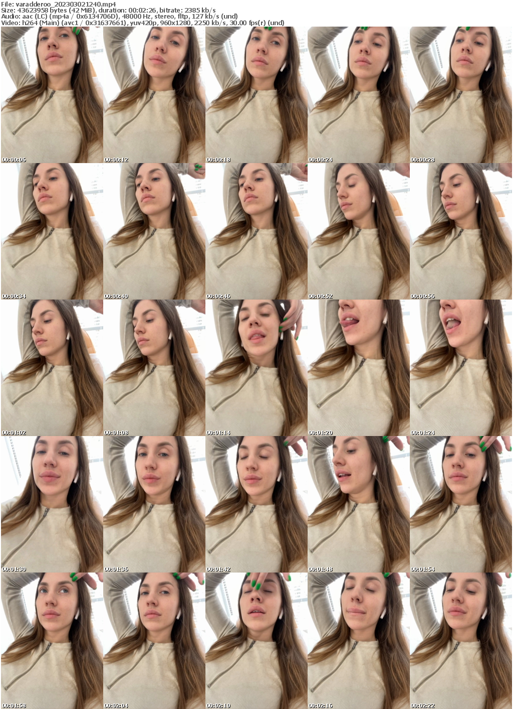 Preview thumb from varadderoo on 2023-03-02 @ bongacams