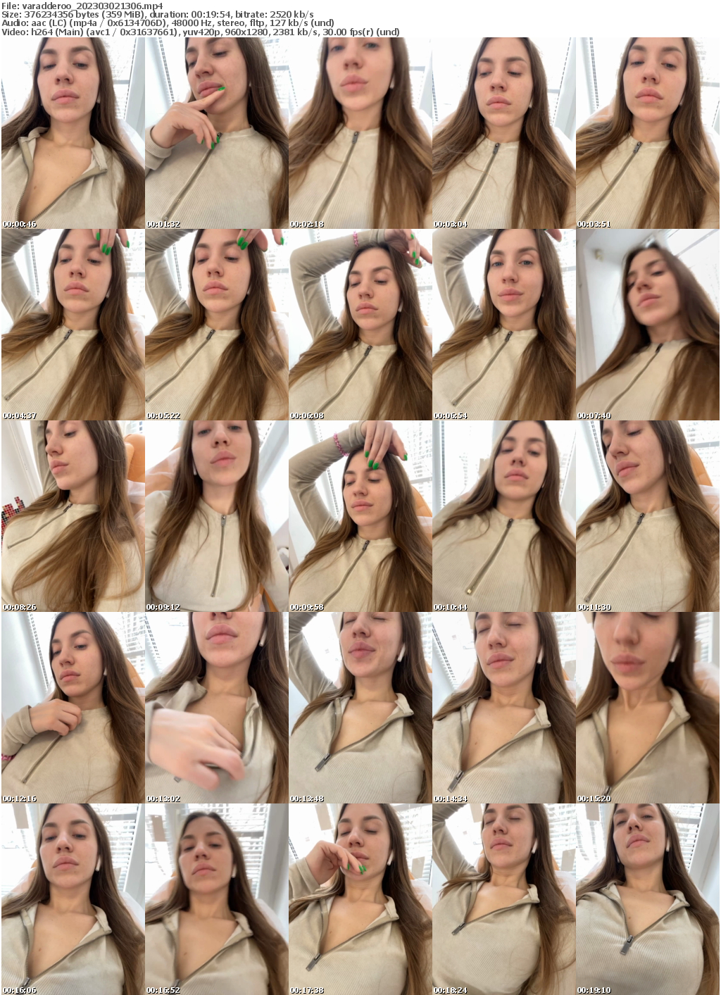 Preview thumb from varadderoo on 2023-03-02 @ bongacams