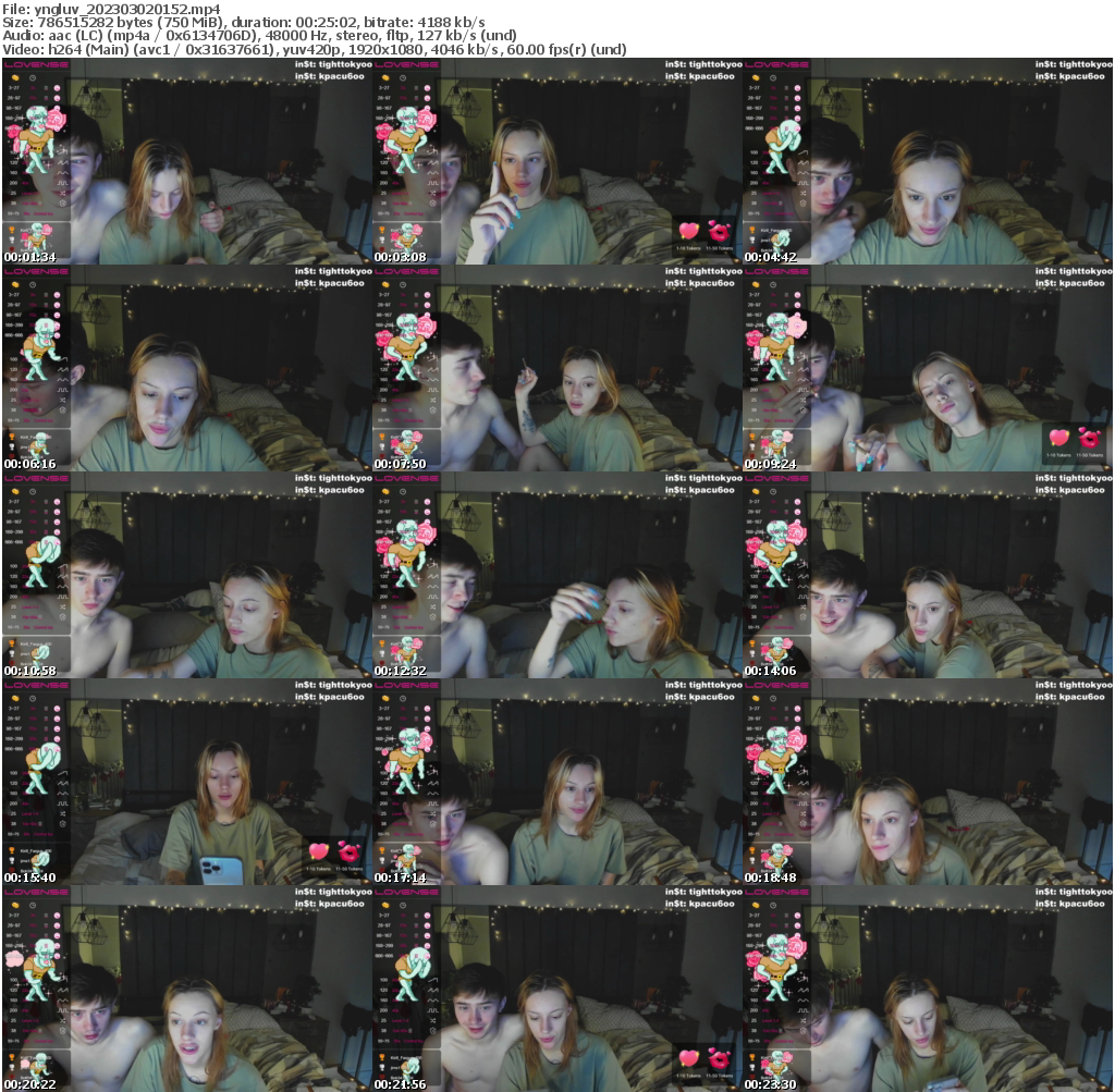 Preview thumb from yngluv on 2023-03-02 @ bongacams