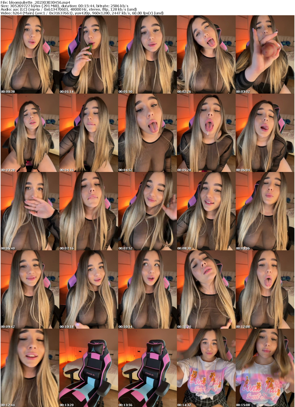 Preview thumb from bloomjuliette on 2023-03-03 @ bongacams