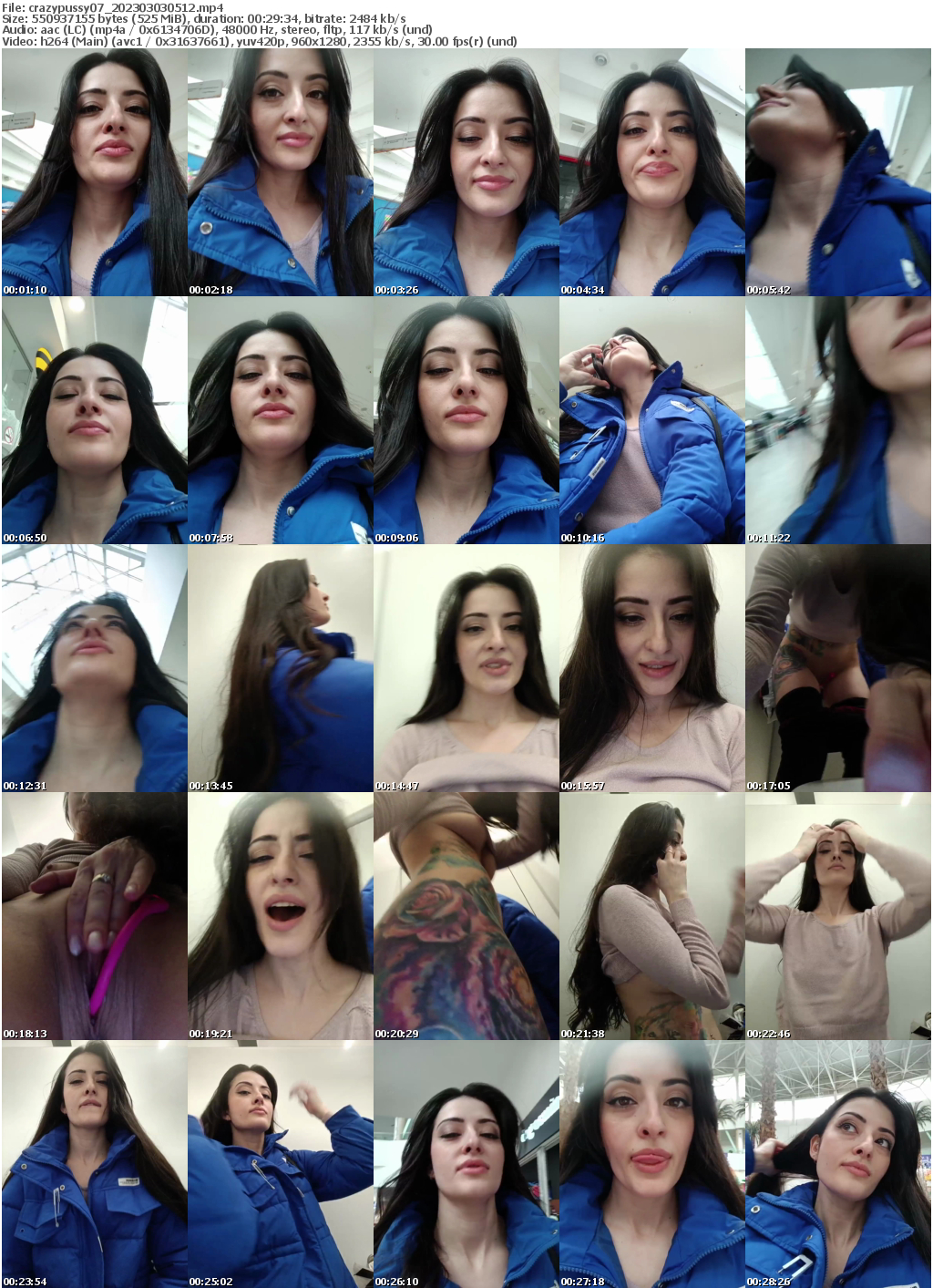 Preview thumb from crazypussy07 on 2023-03-03 @ bongacams