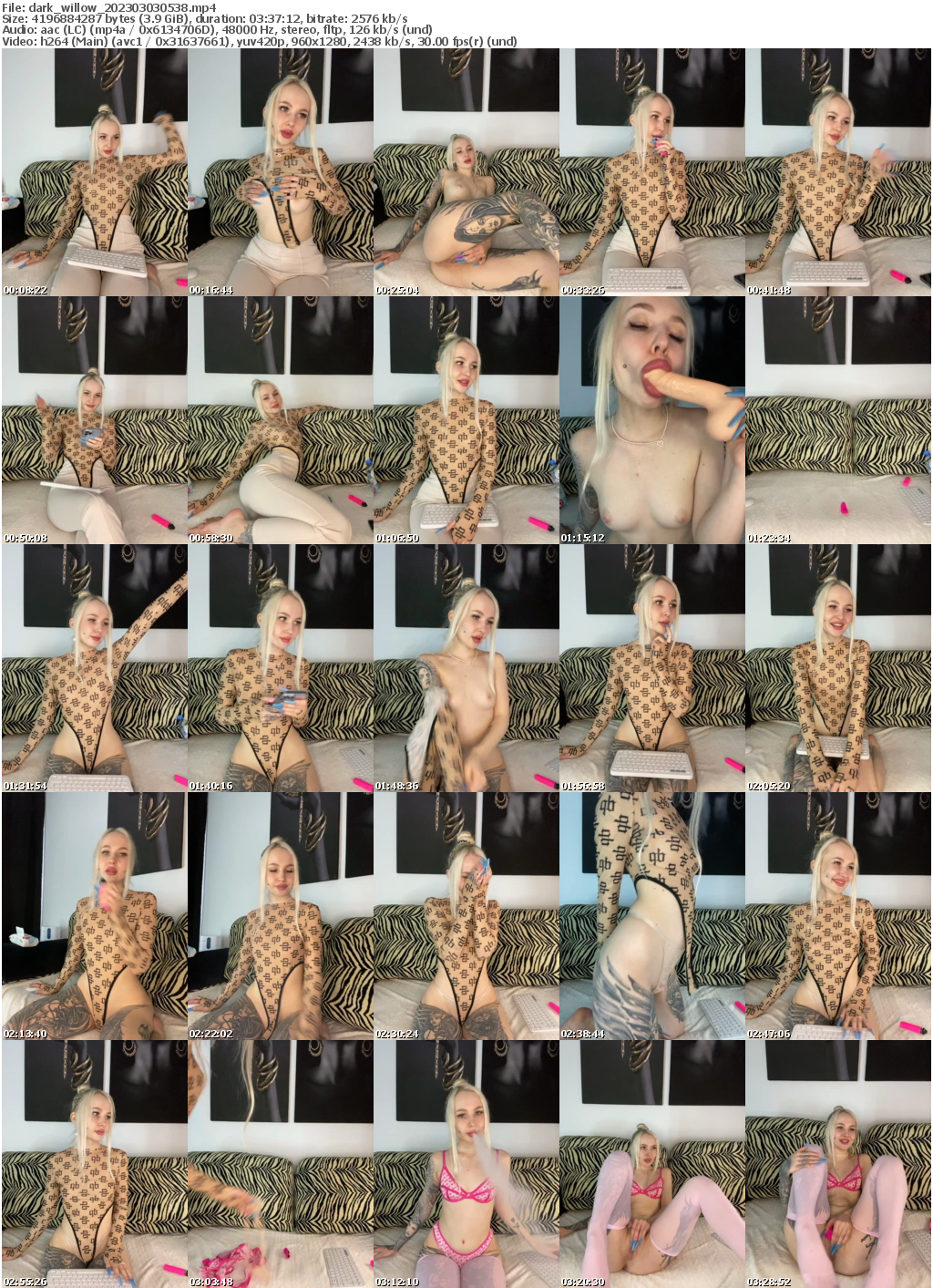 Preview thumb from dark_willow on 2023-03-03 @ bongacams