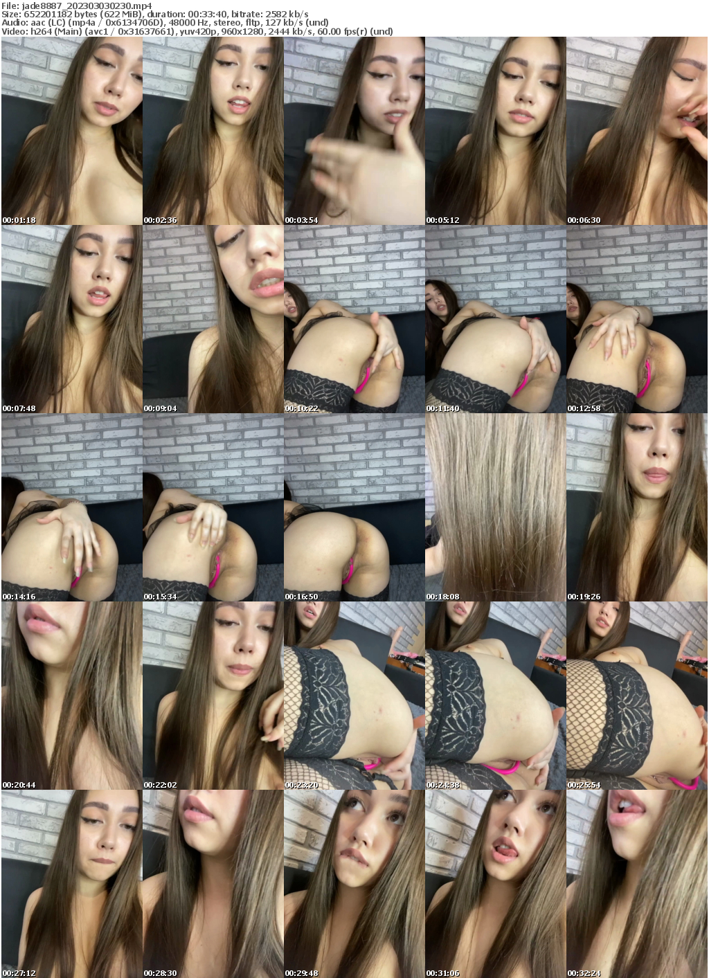 Preview thumb from jade8887 on 2023-03-03 @ bongacams