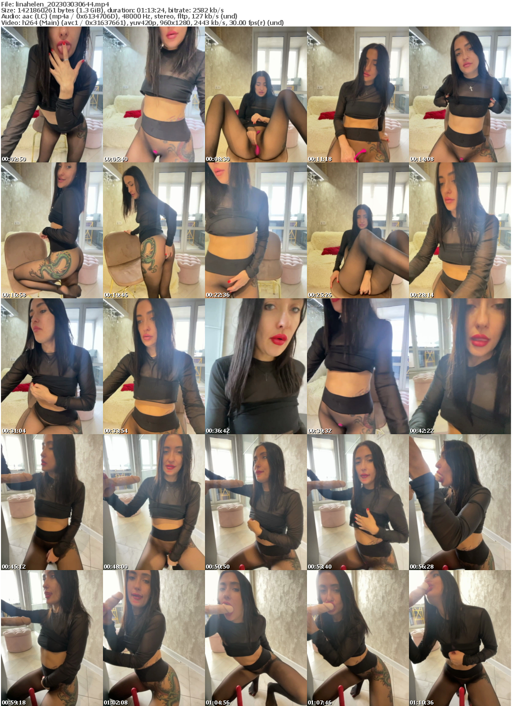 Preview thumb from linahelen on 2023-03-03 @ bongacams