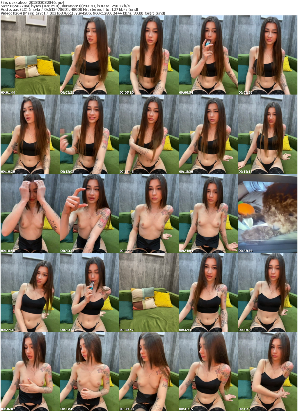 Preview thumb from pekkaboo on 2023-03-03 @ bongacams