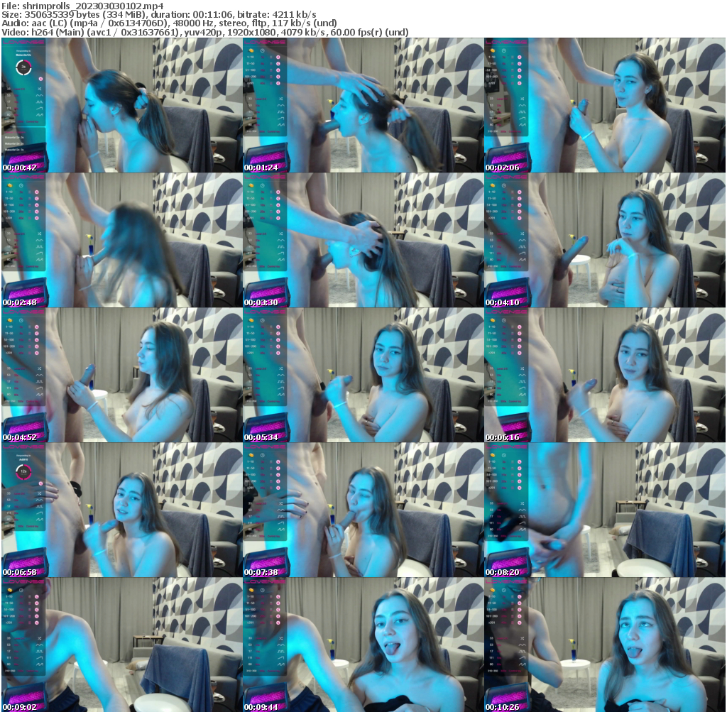 Preview thumb from shrimprolls on 2023-03-03 @ bongacams