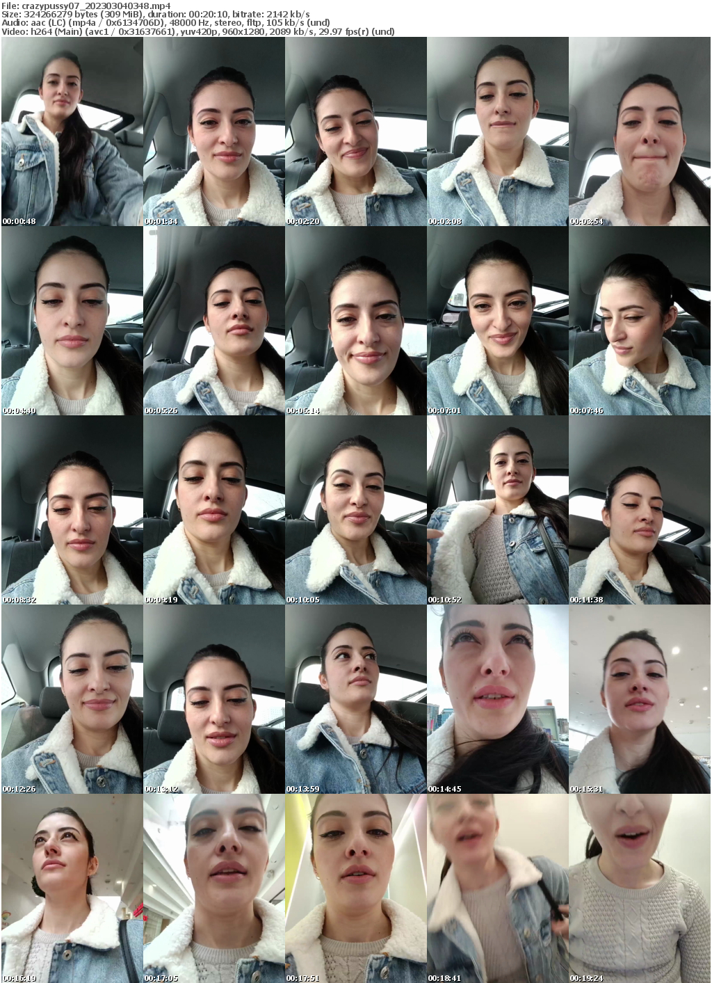 Preview thumb from crazypussy07 on 2023-03-04 @ bongacams