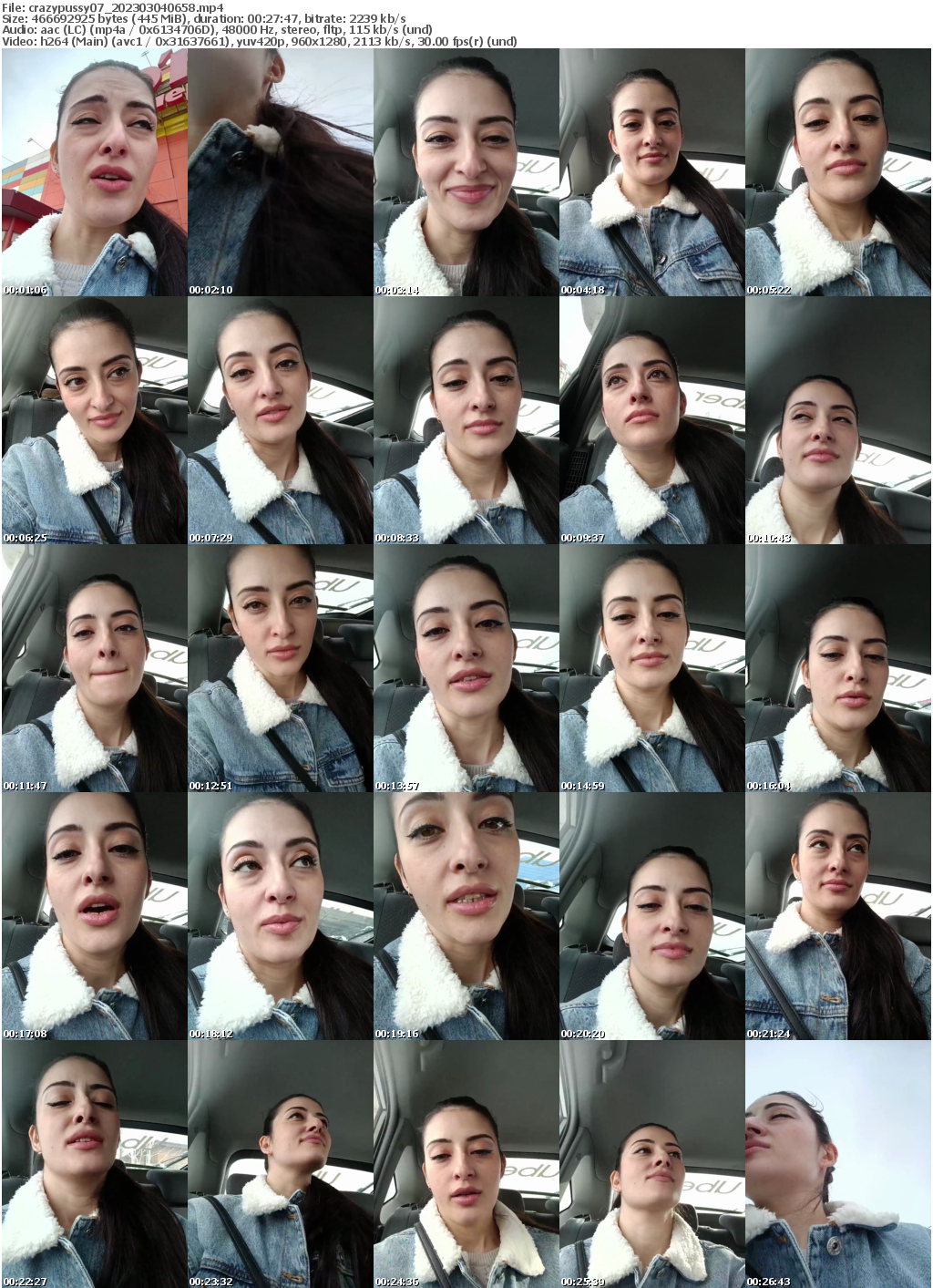 Preview thumb from crazypussy07 on 2023-03-04 @ bongacams